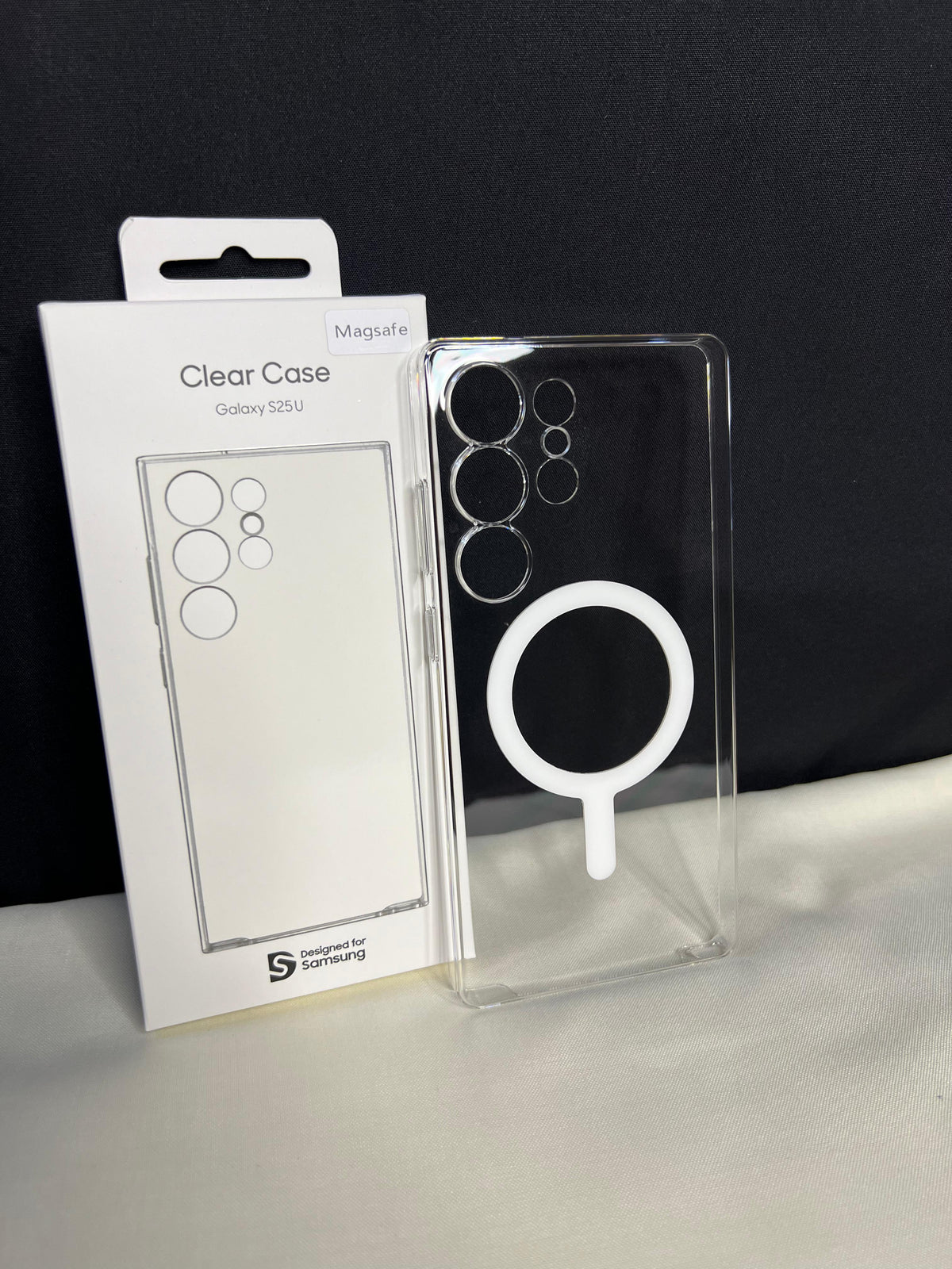 S26 Ultra Anti-Yellow Magnetic Clear Case🔥