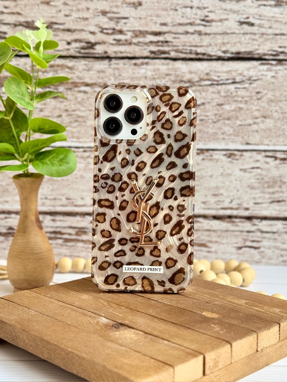 YSL Leopard Signature Case🐆✨
