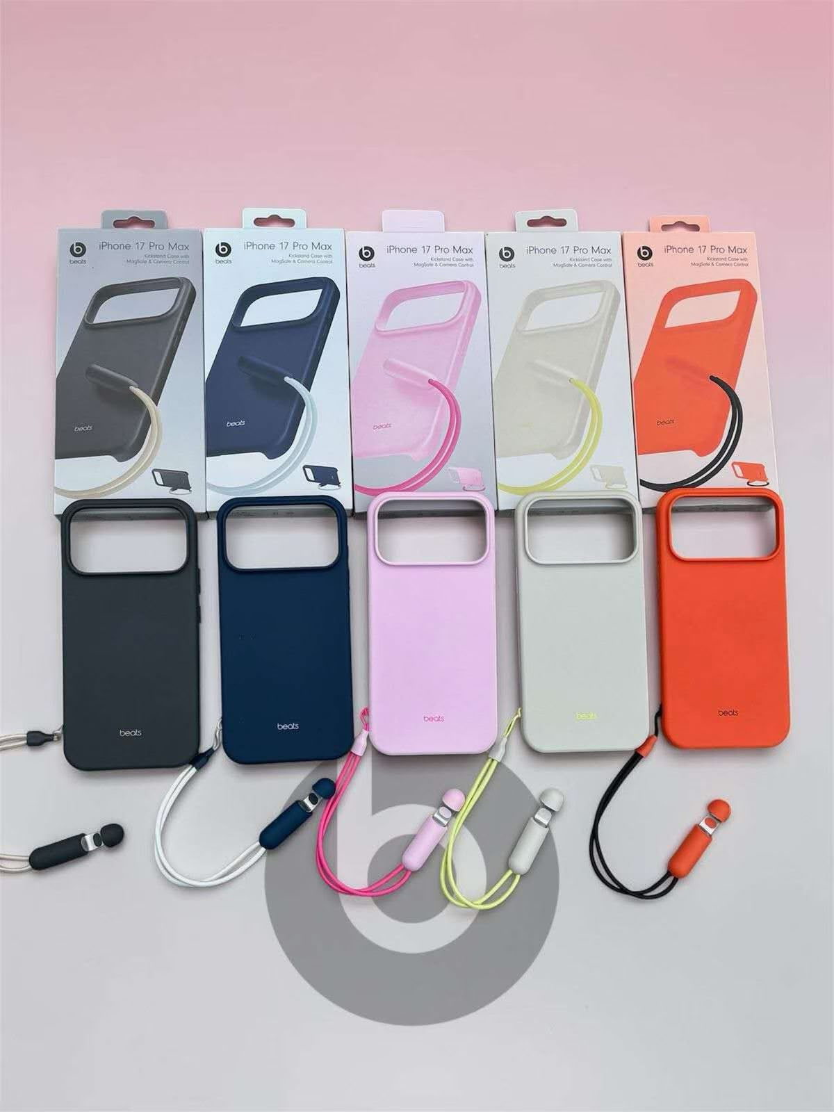 Beats Silicone Kickstand Case With Magsafe (ic) Animation & Camera Control Button