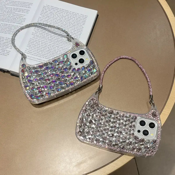 Crystal Rhinstones Handbag Case👜