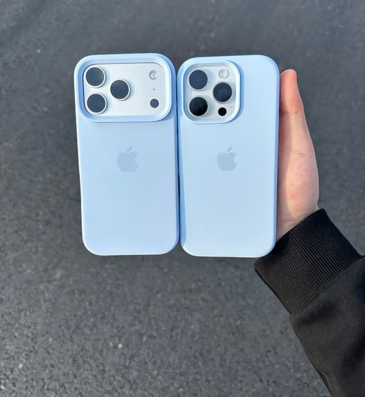 Sierra Blue Apple Logo Silicone Case