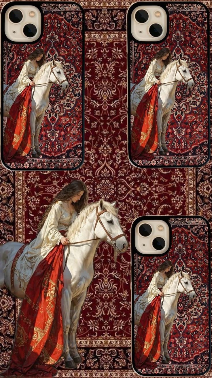 Horse Pattern Art custom Case - Available For All Smart Phones🐎