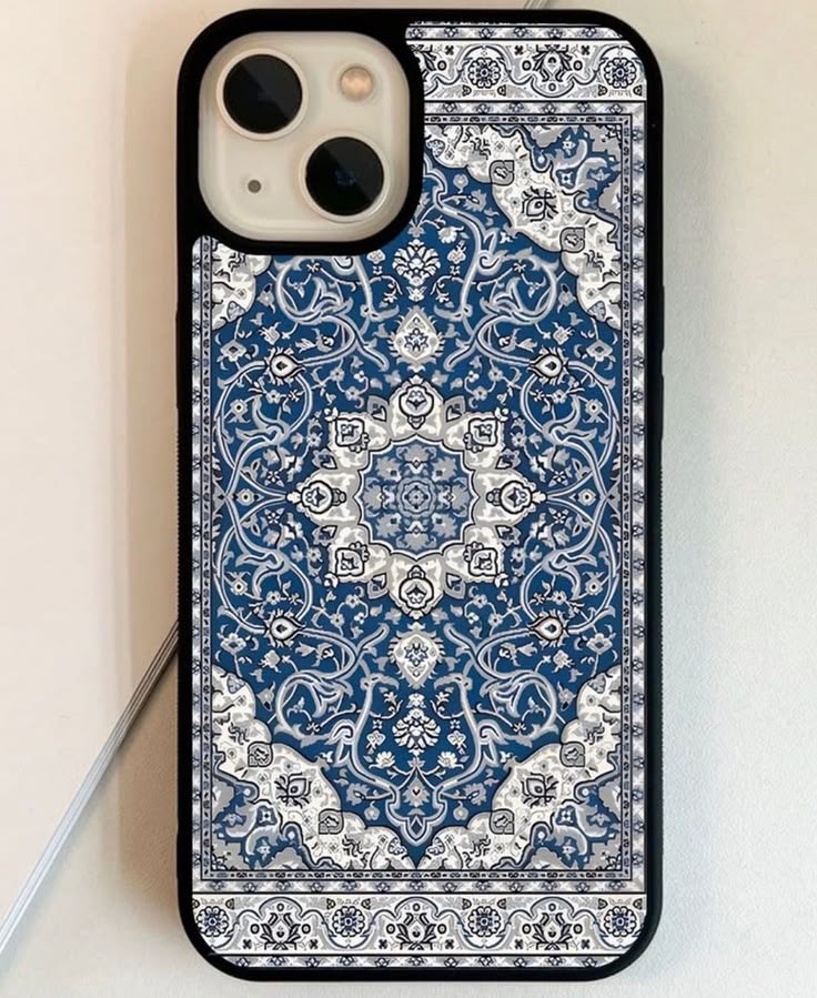 Black Pattern Art Custom Case - Available For All Smart Phones
