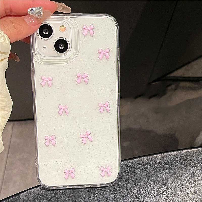 Pink Bow Shimmer Case💮
