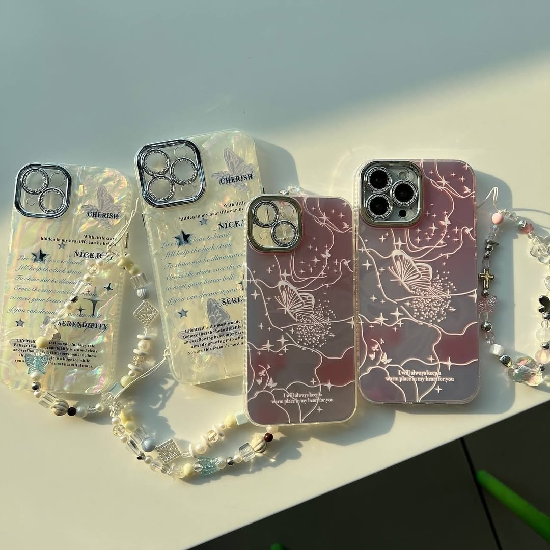 New Printed IMD Glitter Lens With Charm 🪄