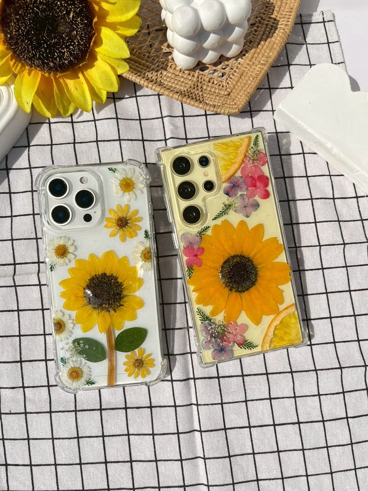 Sunflower Vibes – Custom Phone Case Available For All Smart Phones💛🌻