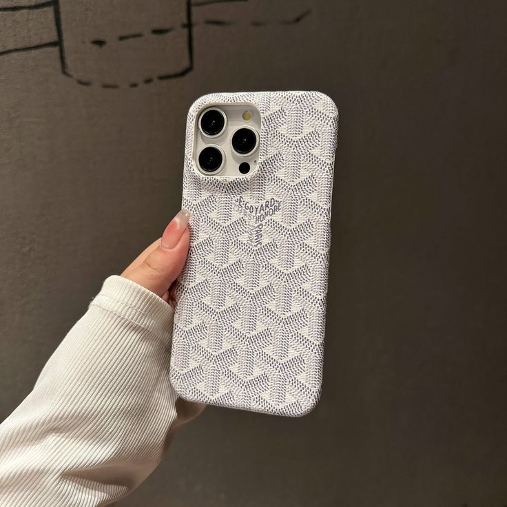 Goyard Signature Luxe-Leather Touch Case🧣