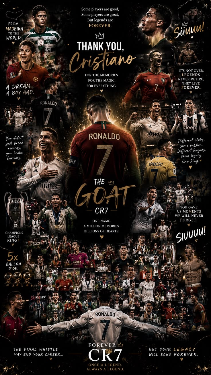 CR7 Cristiano Ronaldo Signature Edition Phone Case (All Smart Phones)