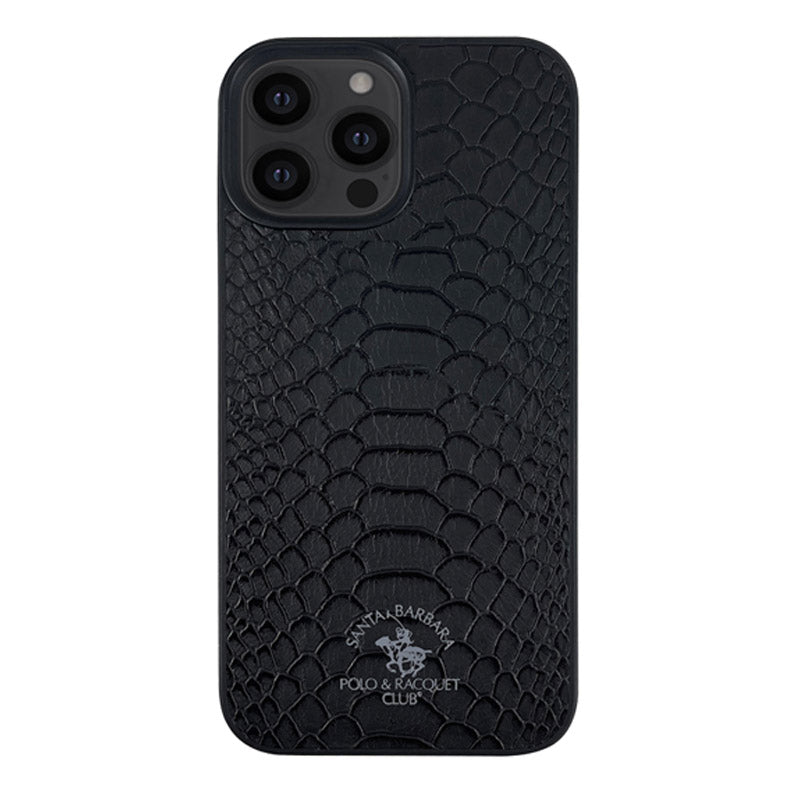 Crocodile Polo Signature Black Case (fabric-inside)🐊