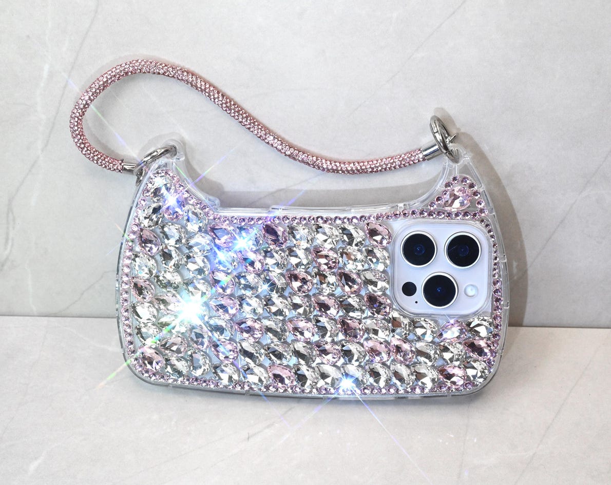 Crystal Rhinstones Handbag Case👜