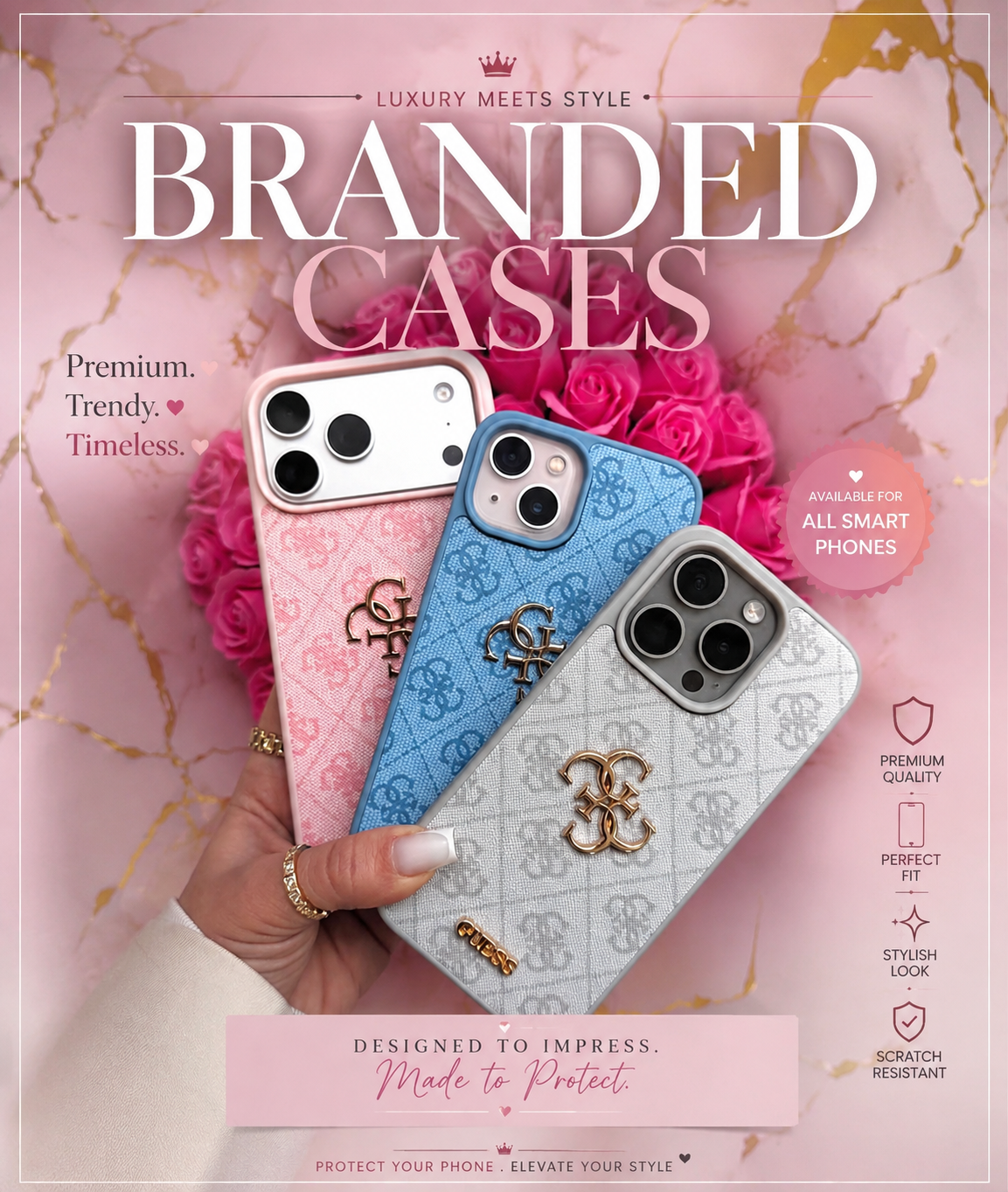 Guess Official Signature Premium Case G̶U̶E̶S̶S̶
