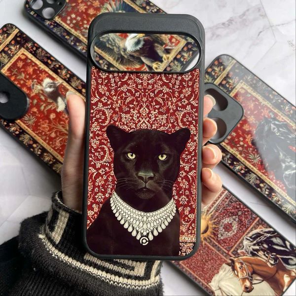 Leopard Luxe Paisely Case( Available For All Smart Phones )