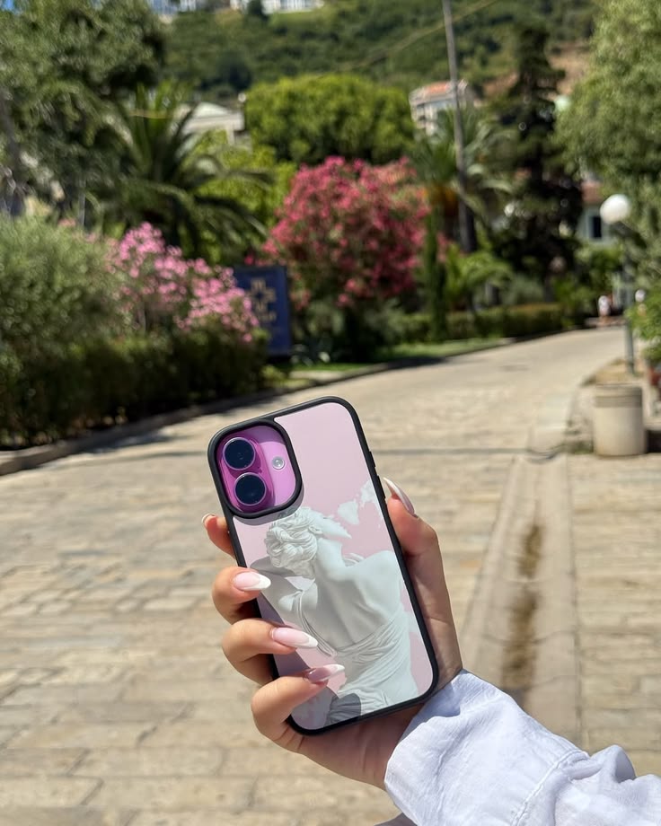 2D Plated Customize Aesthetic Design Case ( For All Smart Phones )