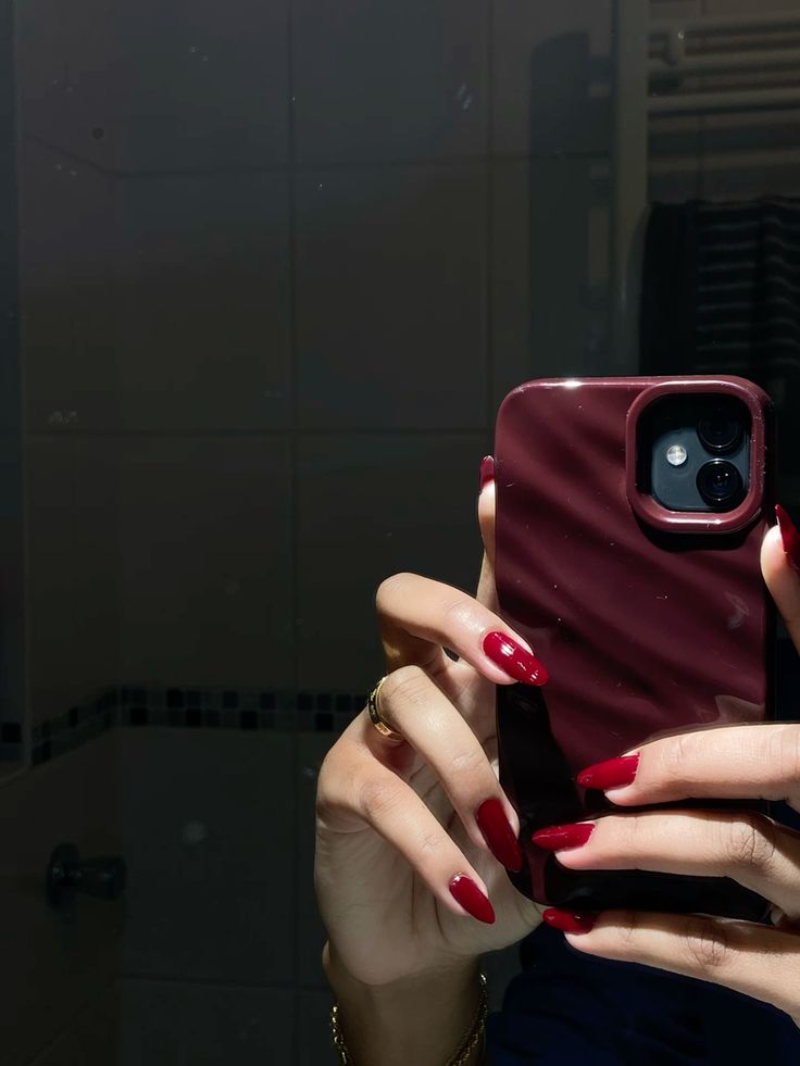 New Cherry Wine  Wave Case🍷