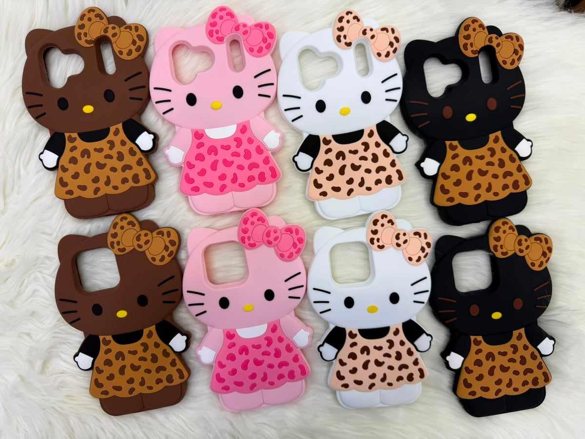Hello Kitty Leopard Doll Case 🧸