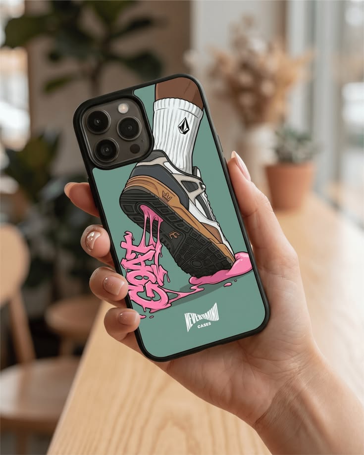 2D Plated Customize Aesthetic Design Case ( For All Smart Phones )