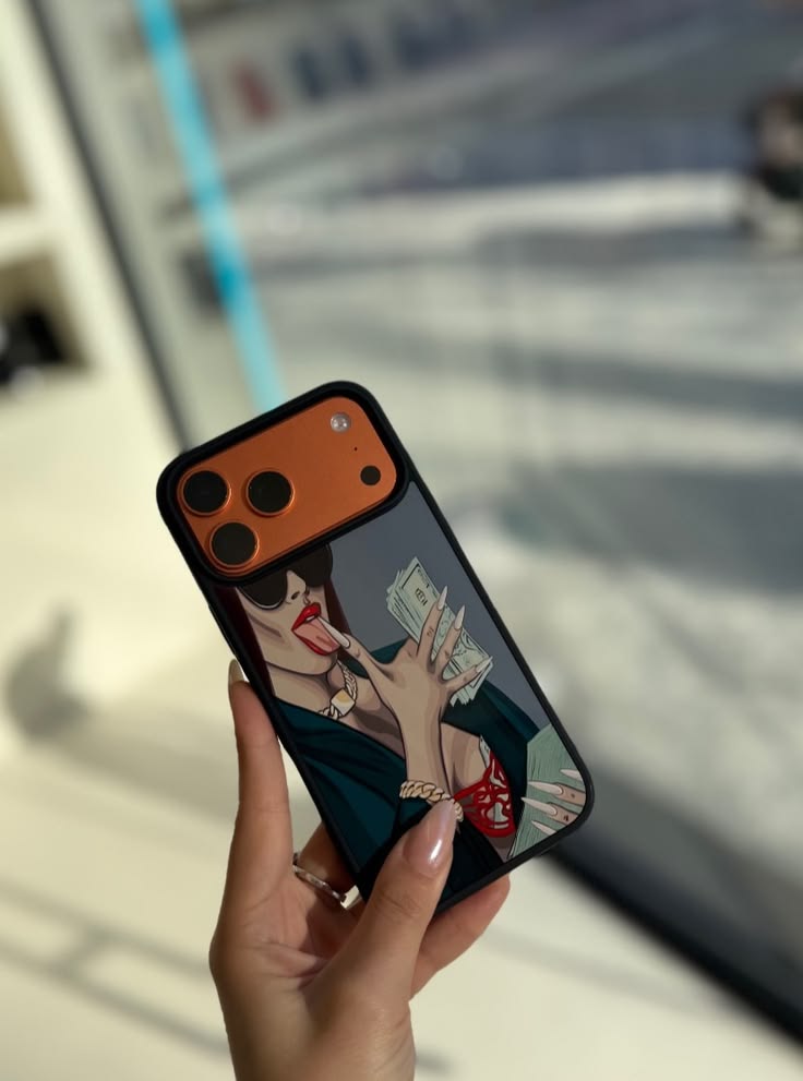 2D Plated Customize Aesthetic Design Case ( For All Smart Phones )