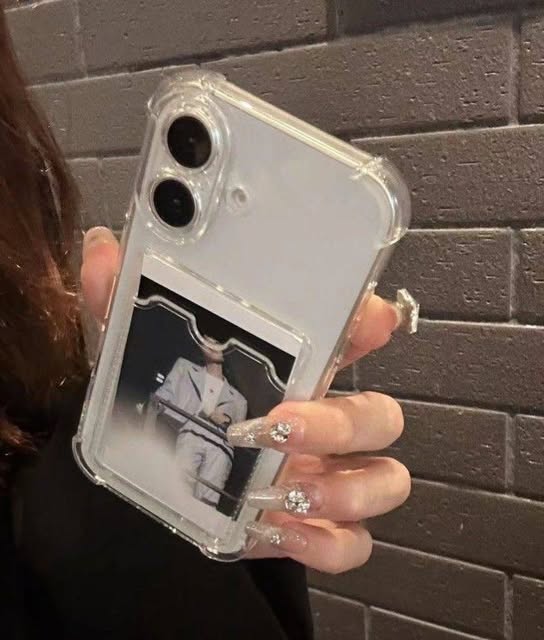 iPhone Transparent Wallet Case | Pocket Card & Picture Holder✨