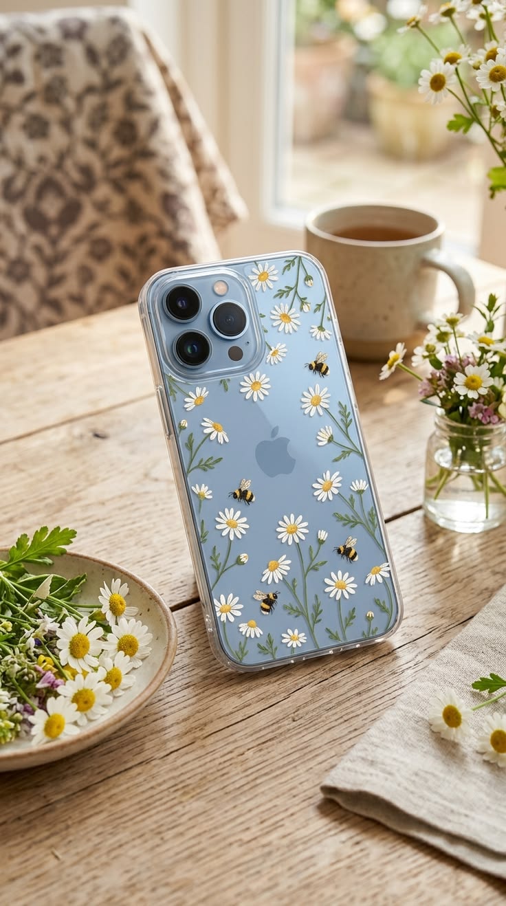 Sunflower Vibes – Custom Phone Case Available For All Smart Phones💛🌻