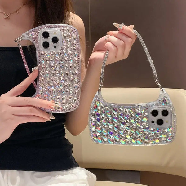 Crystal Rhinstones Handbag Case👜
