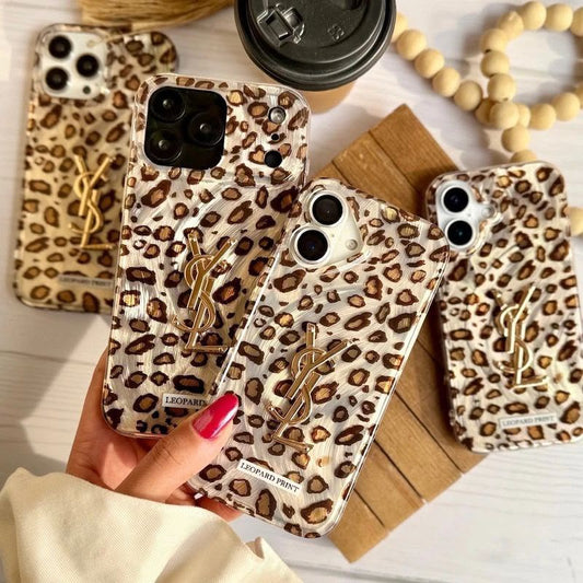 YSL Leopard Signature Case🐆✨