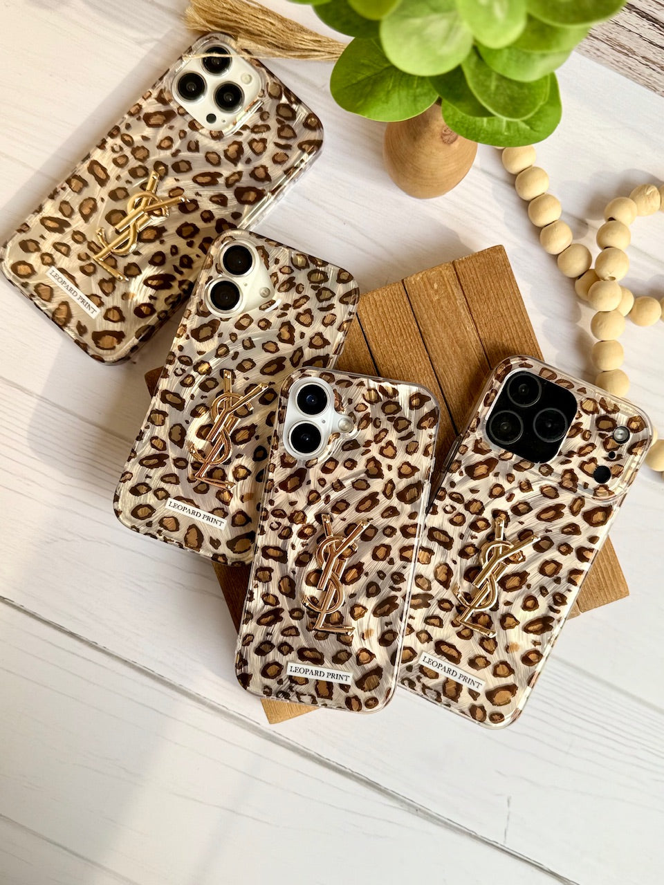 YSL Leopard Signature Case🐆✨